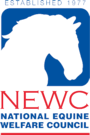 The logo of the National Equine Welfare Council, which protects the welfare of the horses, donkeys and mules.
