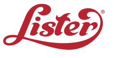 The logo of Lister, trimming, clipping, shampoos, conditioners and accessories for your horse.